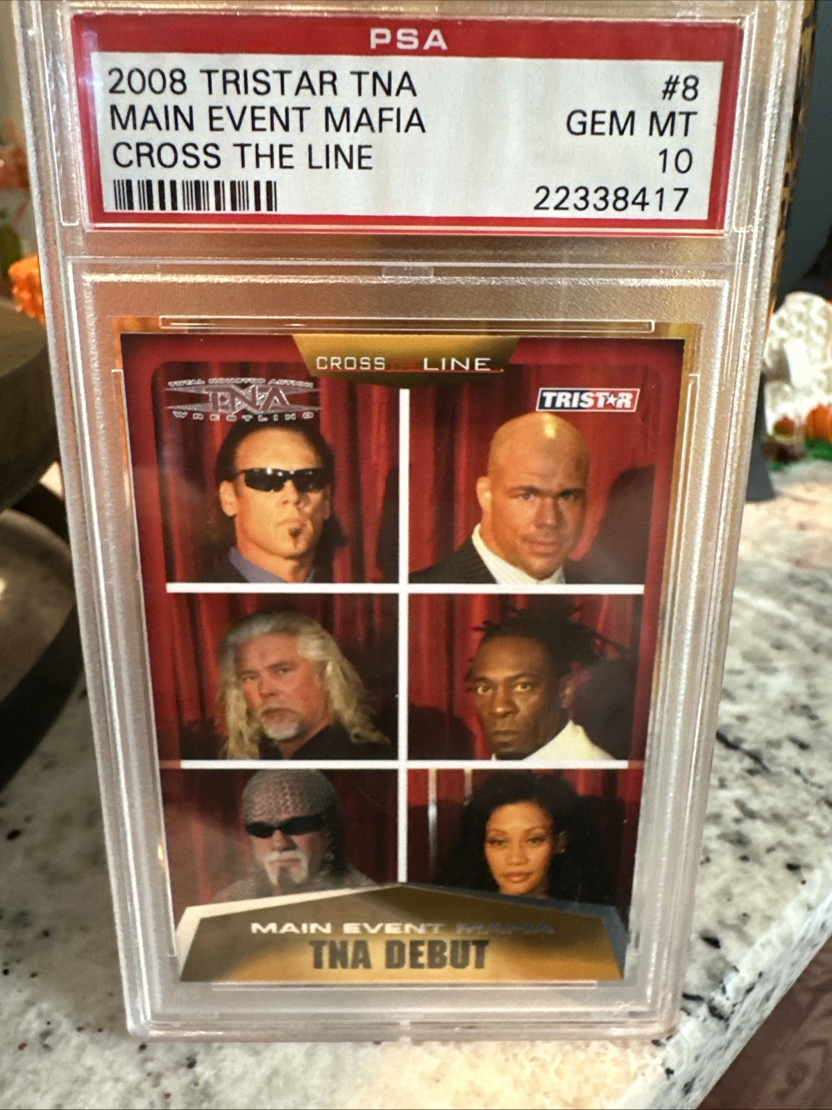 2008 Tristar TNA Main Event Mafia Cross The Line PSA 10