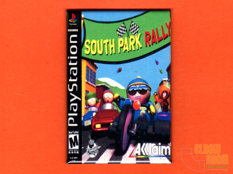Playstation South Park Rally box art 2x3