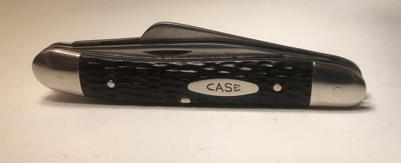 Vintage Case XX 6318 HP 1975 5 Dot) 3 Blade Medium Stockman Pocket Knife