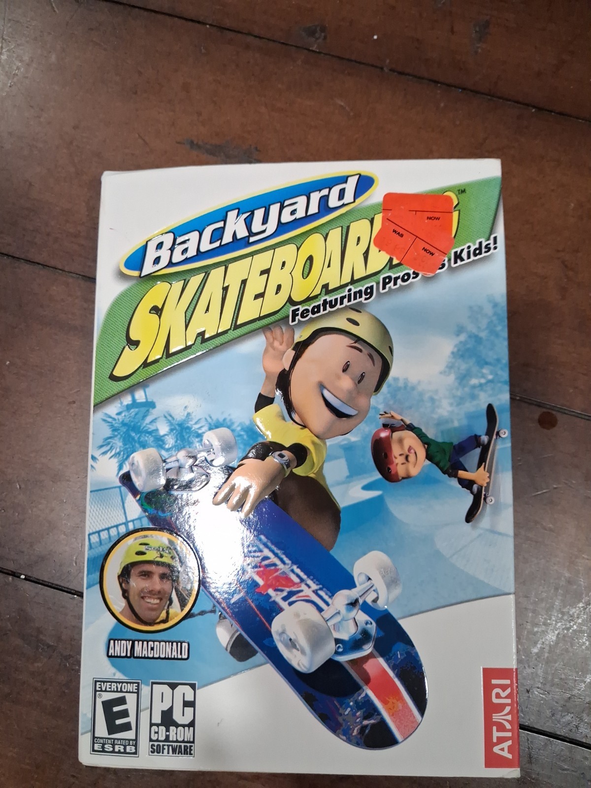 Backyard Skateboarding FACTORY SEALED? ATARI PC Game Win 98/XP+ 2004