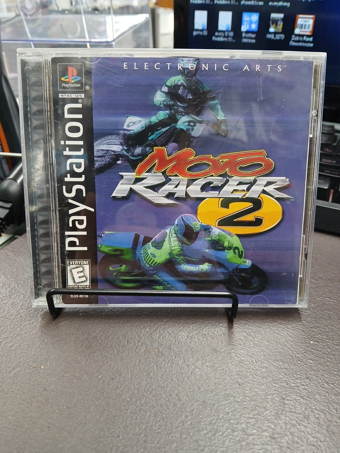 Moto Racer 2 For Playstation, Complete