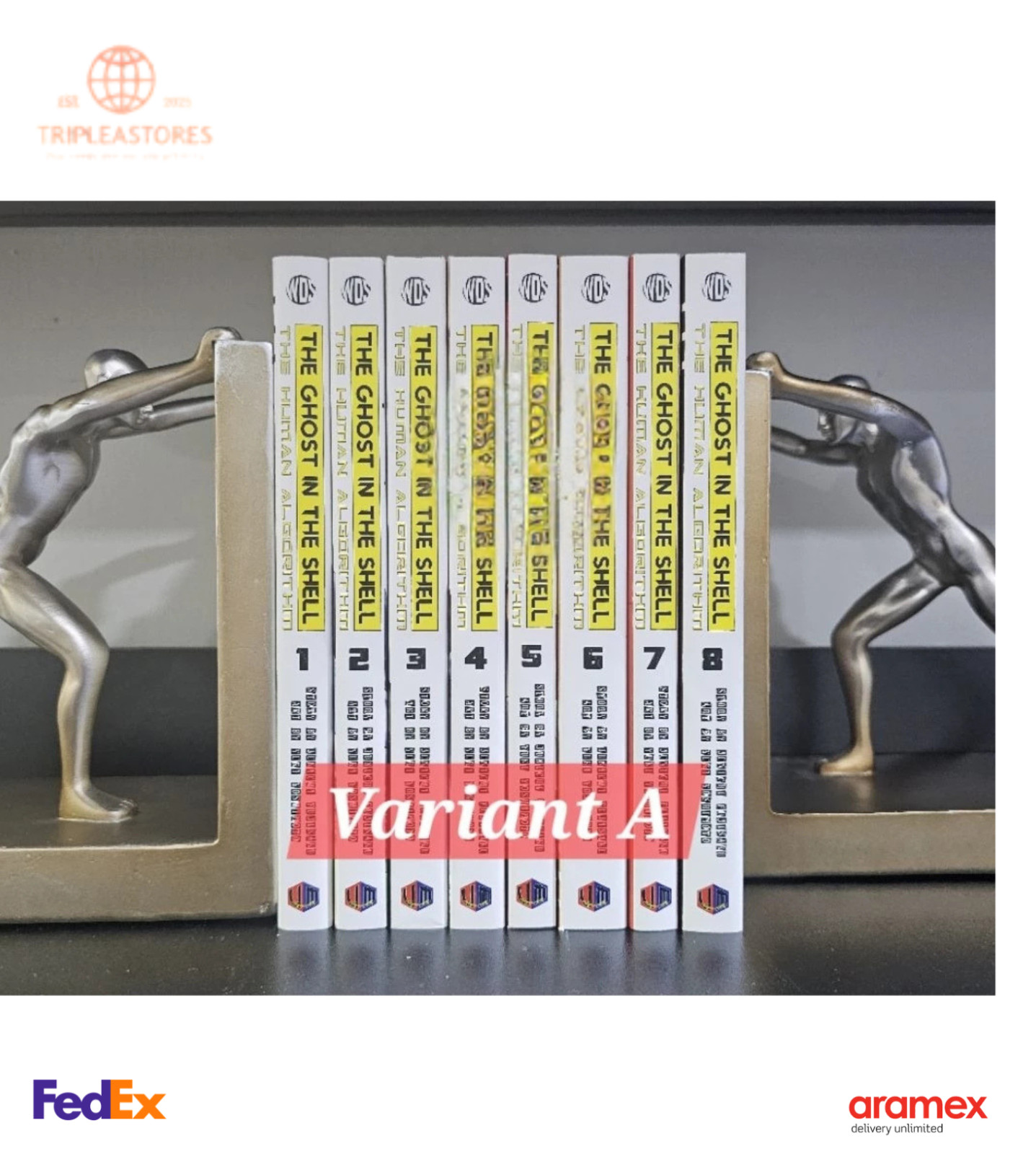 Ghost in the Shell The Human Algorithm Manga Volume 1-8 Full Set English Comic