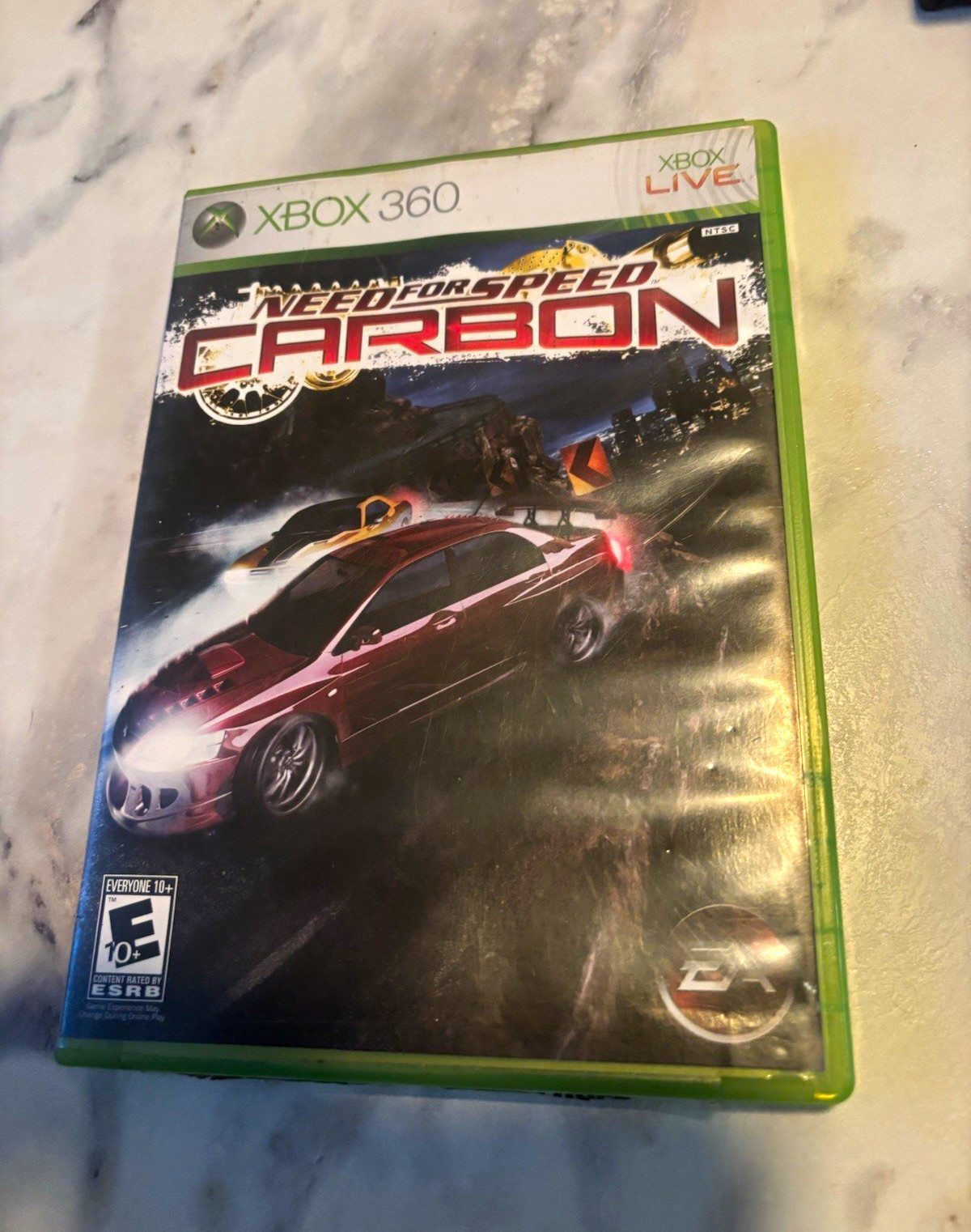 EA Need for Speed: Carbon Microsoft Xbox 360 NTSC-U/C E10+ Racing - Manual