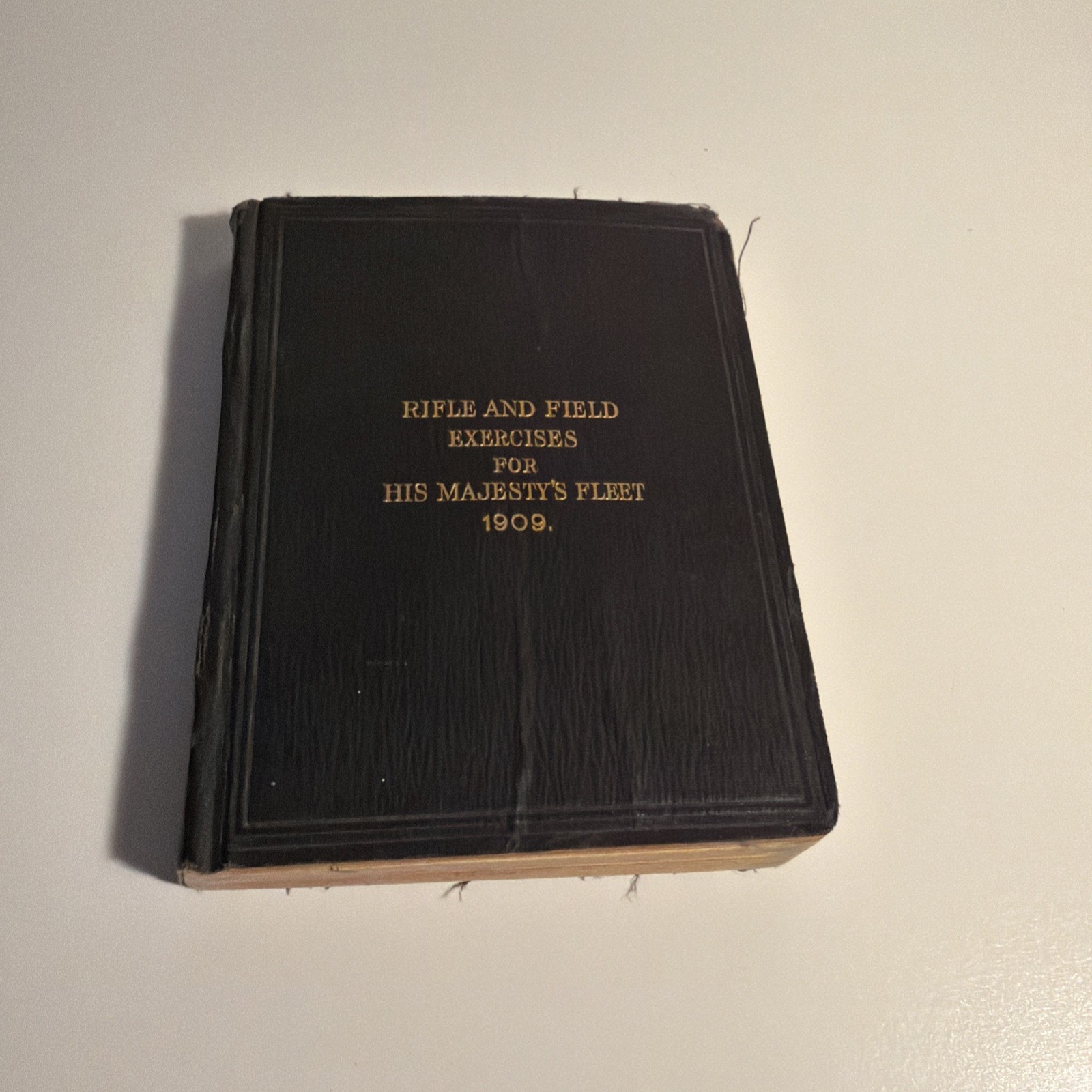 Antique Rifle and Field Exercises for His Majesty\'s Fleet 1909. HMS SUFFOLK