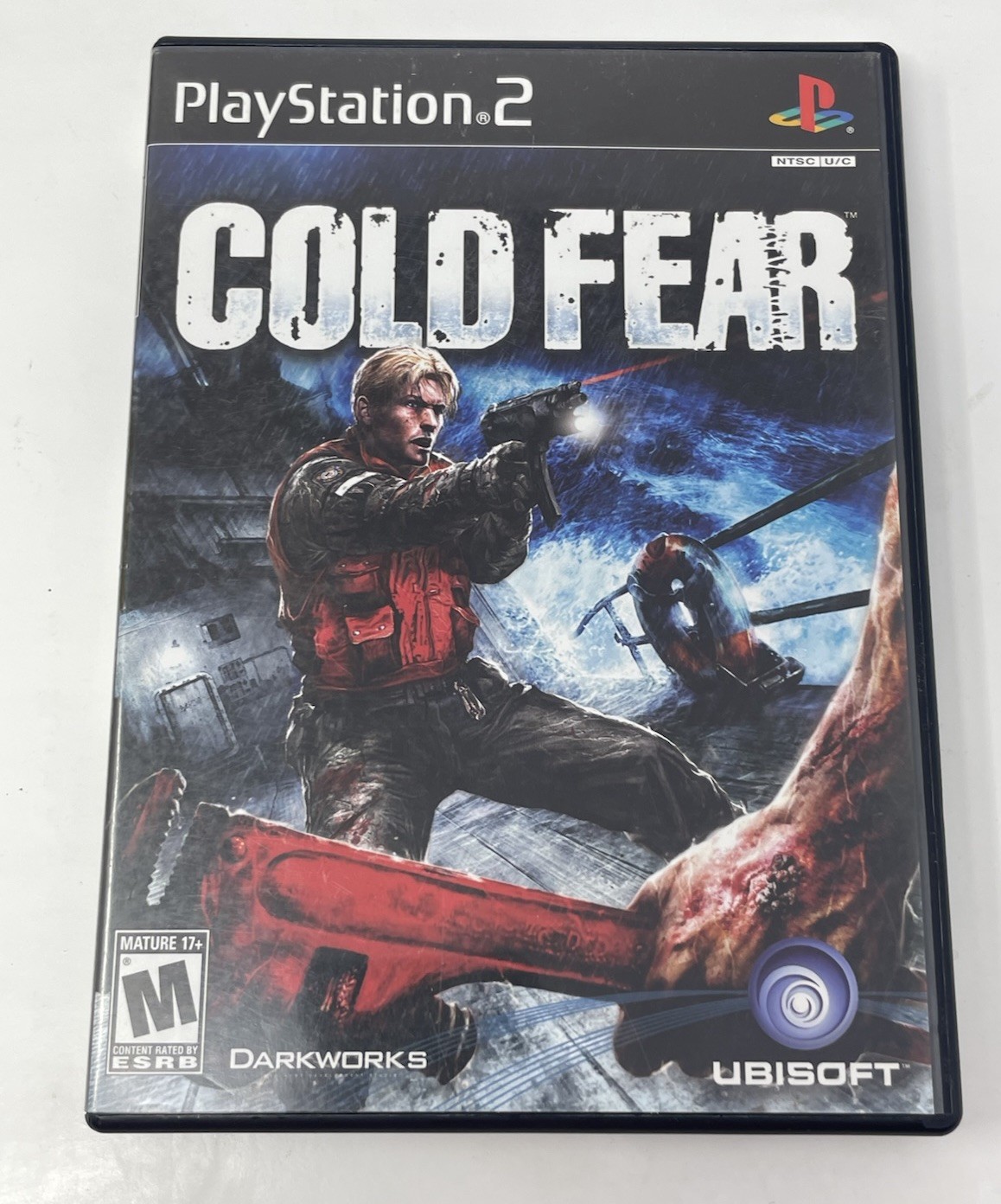 Cold Fear (Sony PlayStation 2, 2005) PS2 Case And Game Disc, Tested, Nice Disc