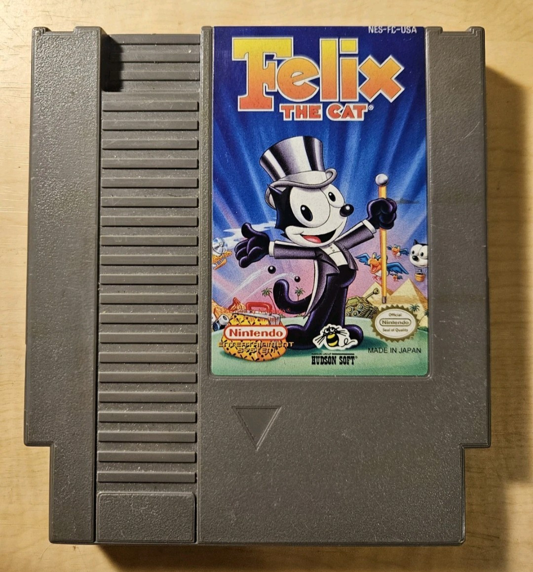 Hudson Soft Felix the Cat Nintendo NES NTSC-U/C (US/Canada) Game