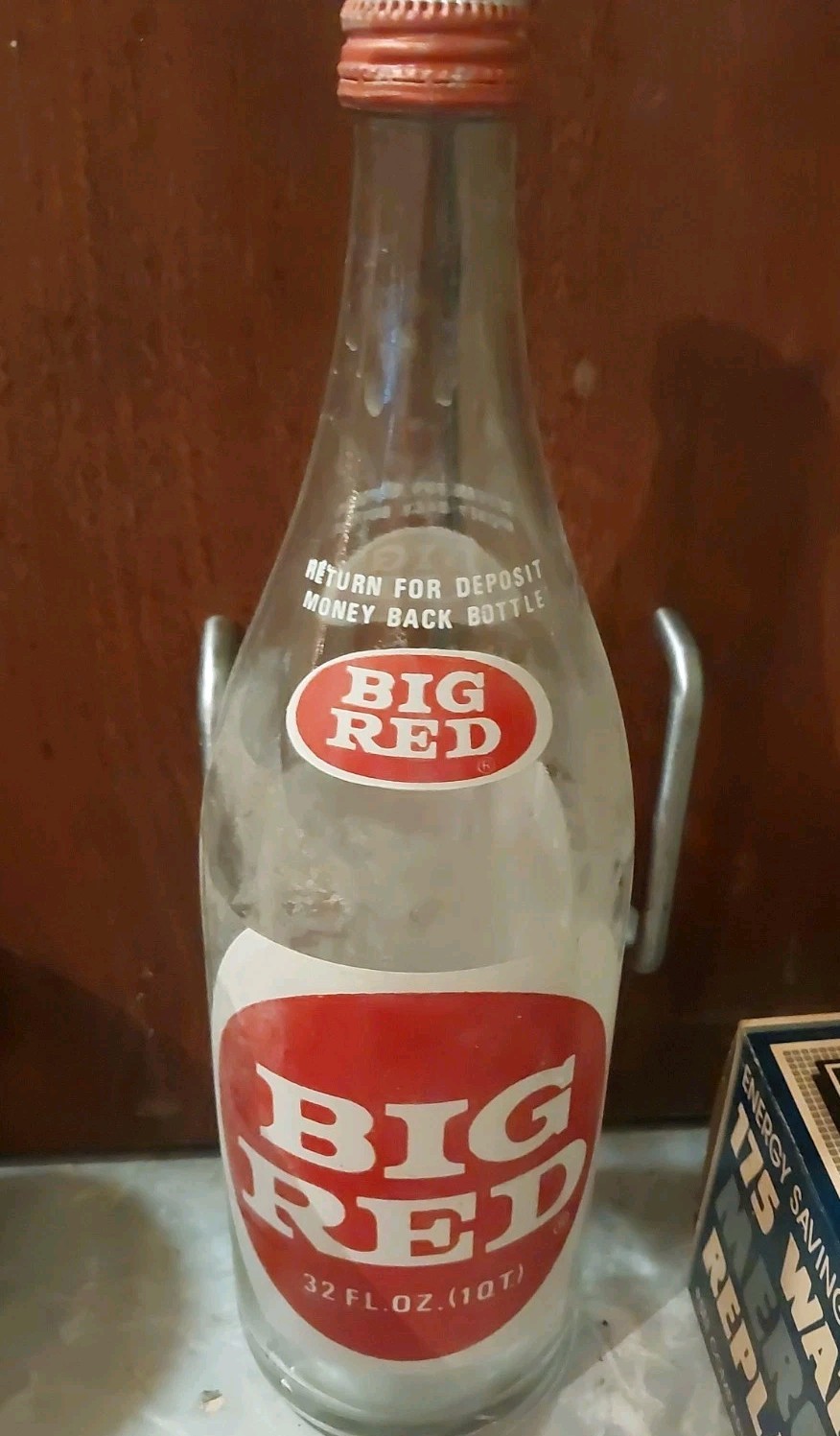 Giant Vintage Big Red 32oz Bottle Waco TX  