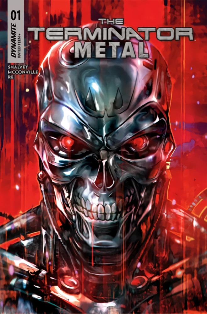 TERMINATOR: METAL #1 (IVAN TAO VARIANT) COMIC BOOK ~ DYNAMITE