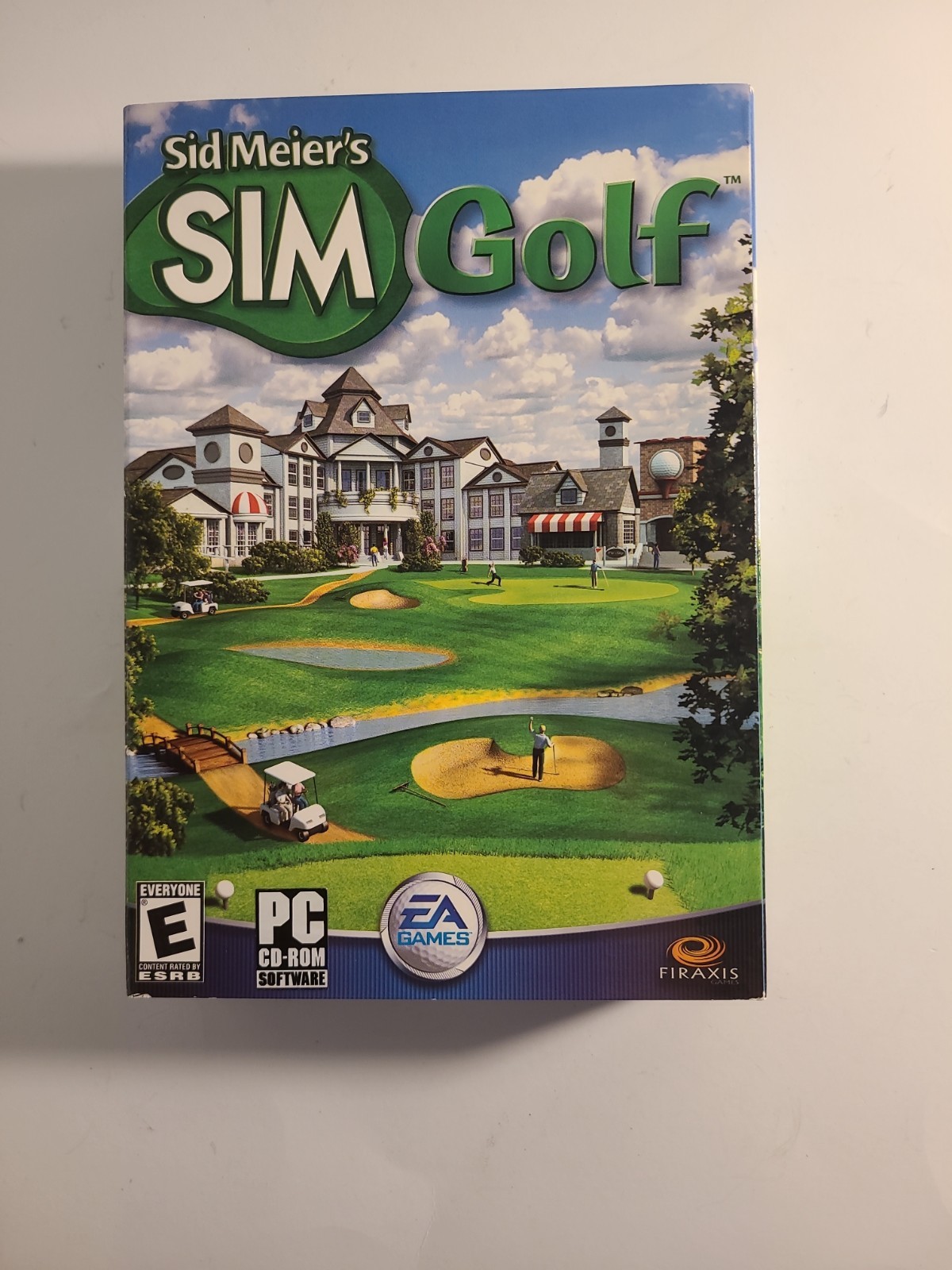 Sid Meier's SIM Golf PC CD-ROM Video Game Simulation Design New Open Boxed