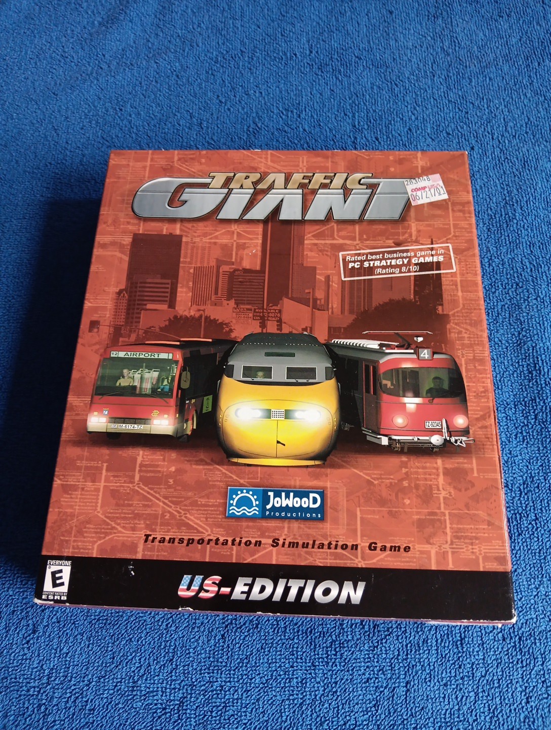 Traffic Giant Transportation Simulation Game Big Box PC Sealed (C2)