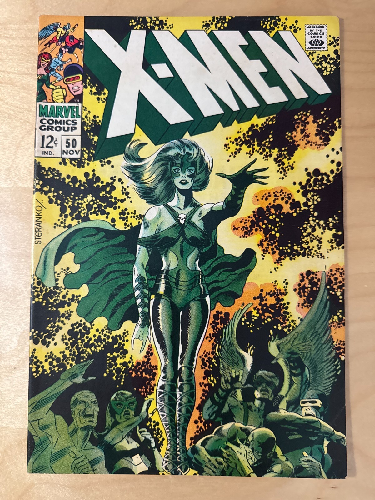 X-Men (1963) #50 1968 Marvel Silver Age Comic Book