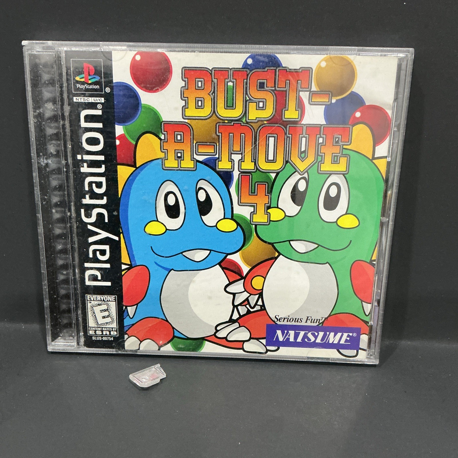 Bust-A-Move 4 Sony PlayStation 1 Video Game Complete with Manual CIB Tested