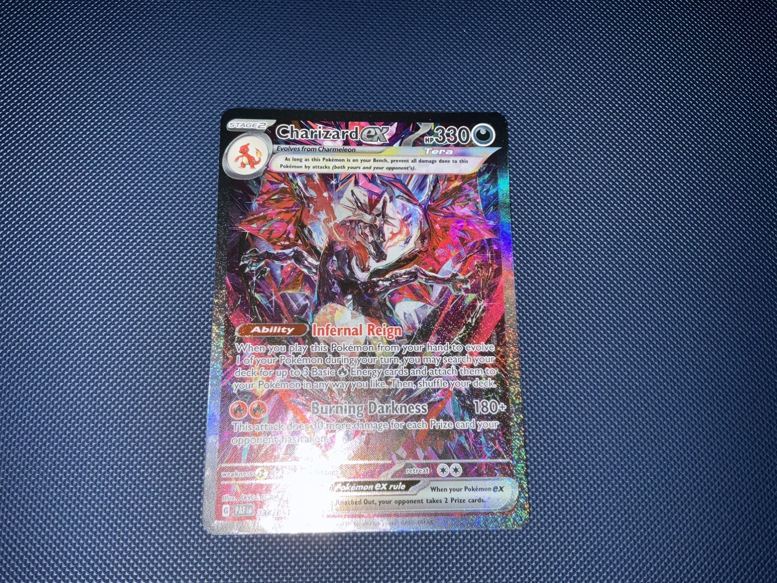 Pokémon TCG Charizard EX Paldean Fates 234/091 Near Mint Condition