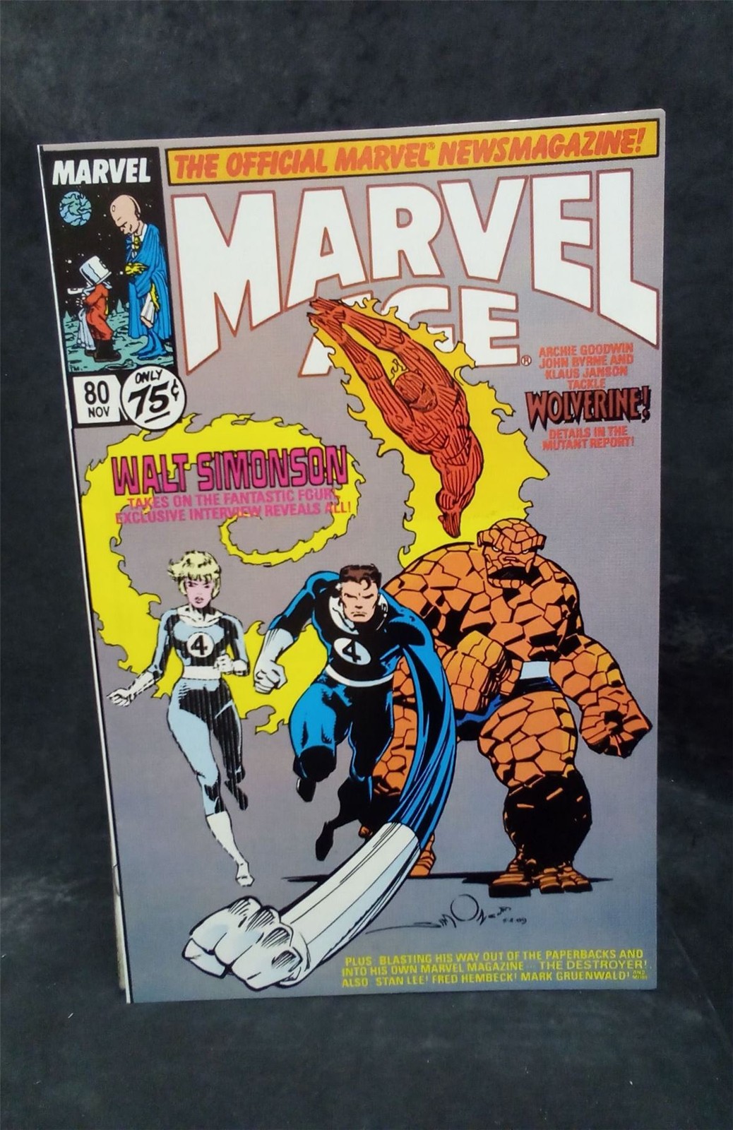 Marvel Age #80 1989 Marvel Comics Comic Book