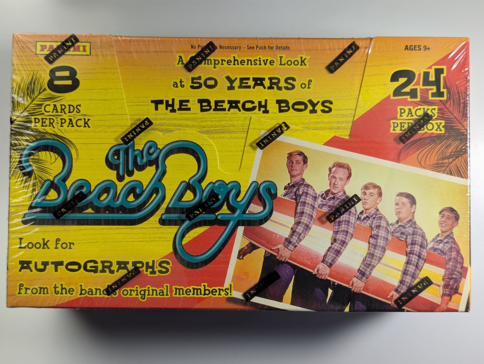 2013 Panini The Beach Boys 24 Pack Sealed Hobby Box
