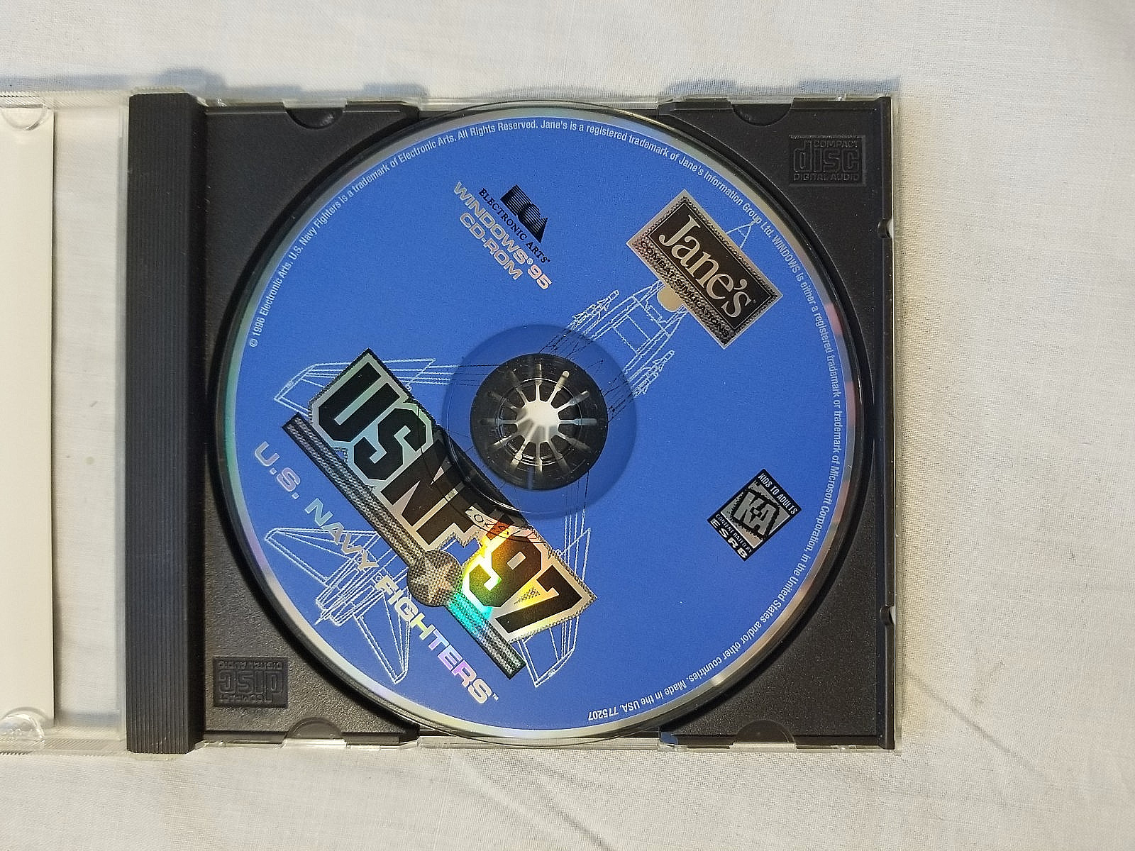 VINTAGE Janes USNF '97 - US Navy Fighters Big Box PC GAME CD-Rom
