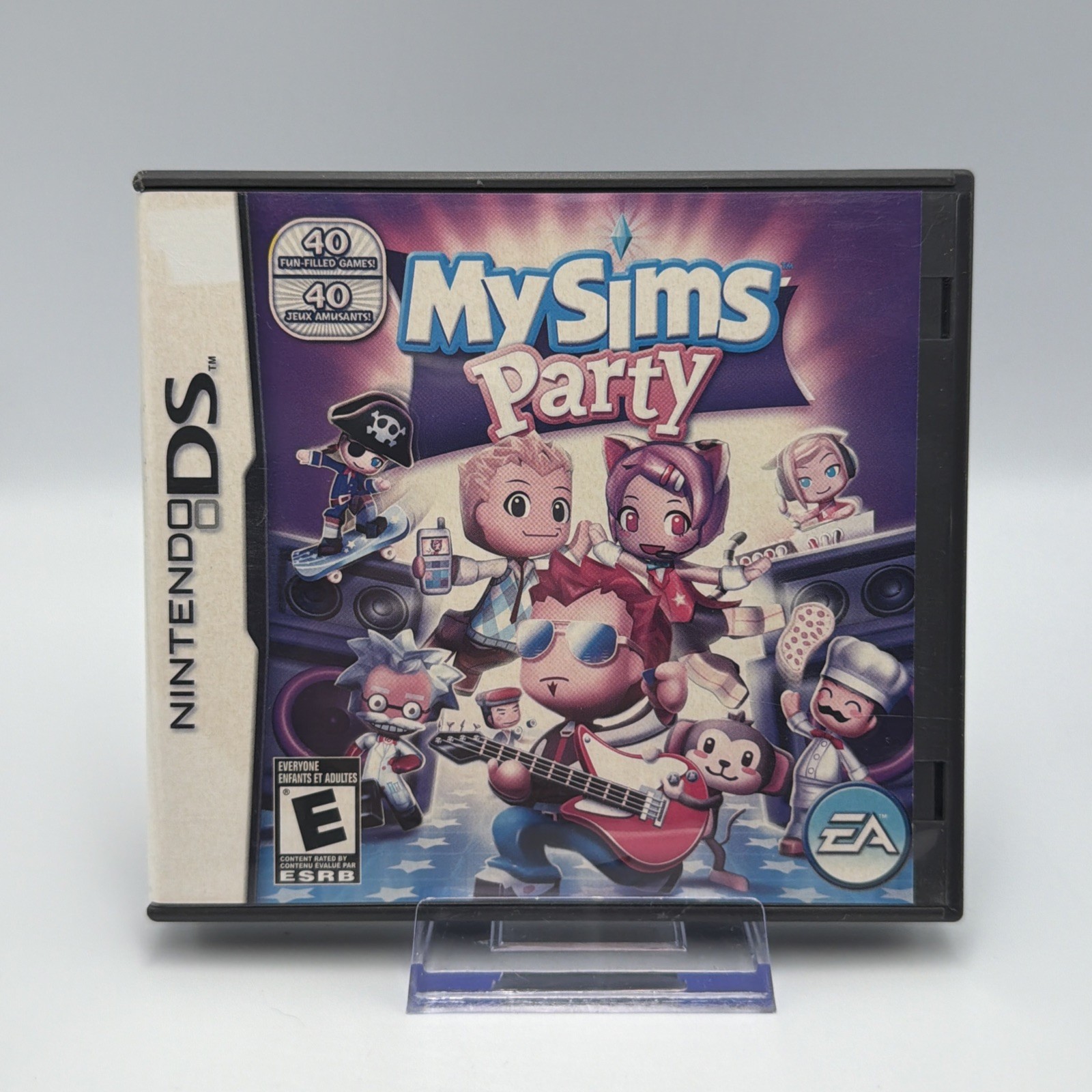 MySims Party Nintendo DS Complete Game Mini Games Simulation Town Kids My Sims
