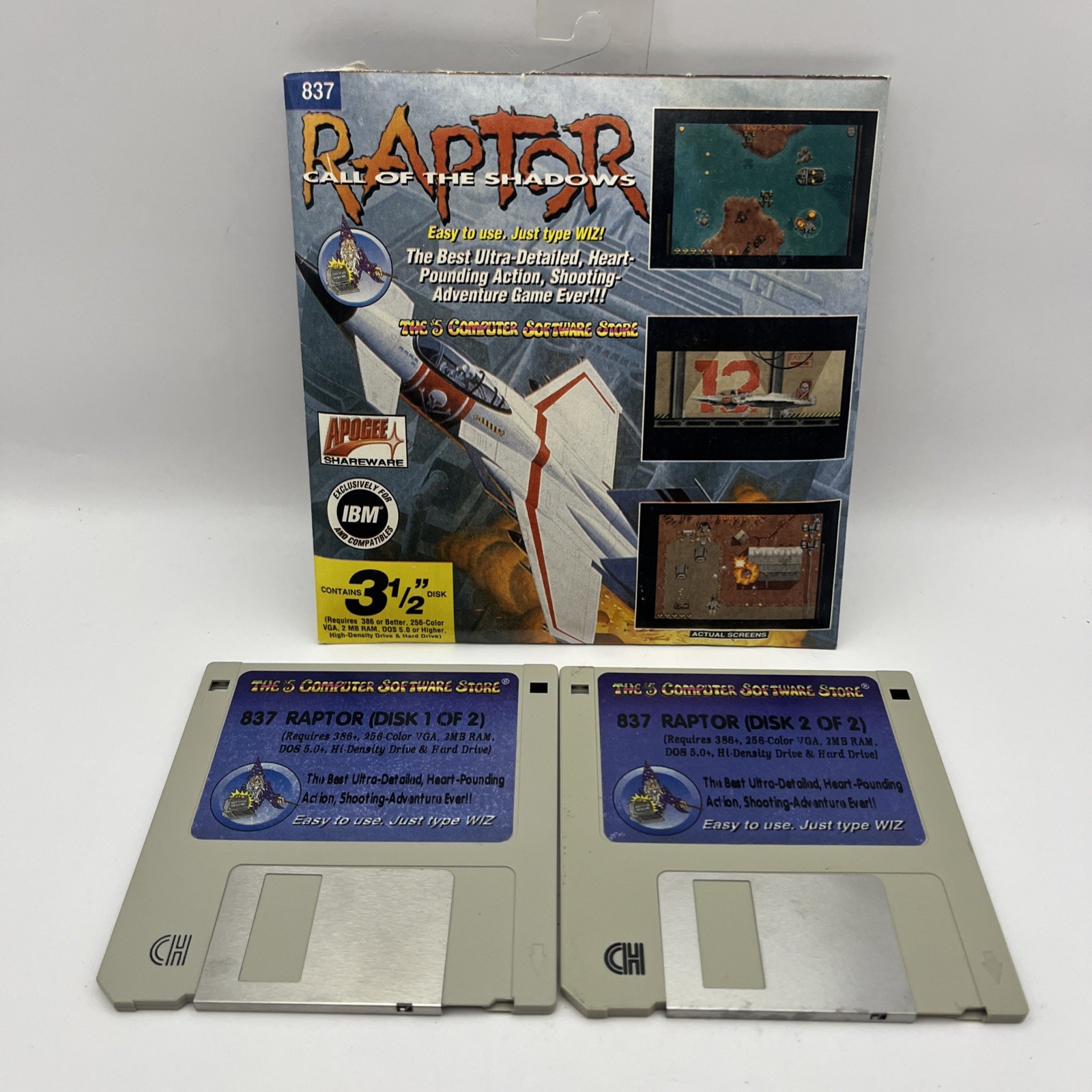 Raptor: Call of the Shadows by Apogee Software- PC 3.5\
