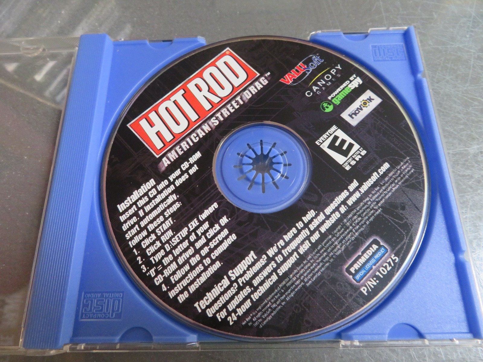 Hot Rod American Street Drag (PC, 2003) Racing *DISC ONLY*