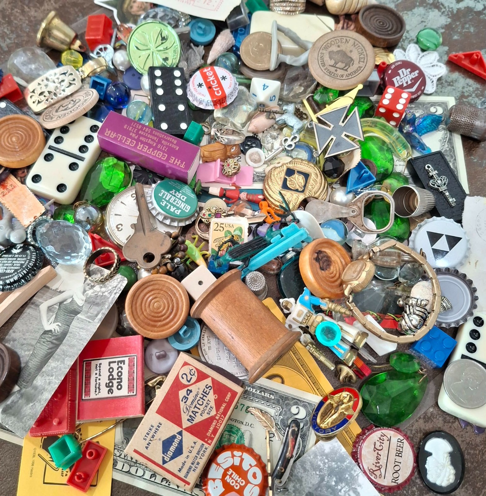 Vintage Trinket Mystery Grab Bag 