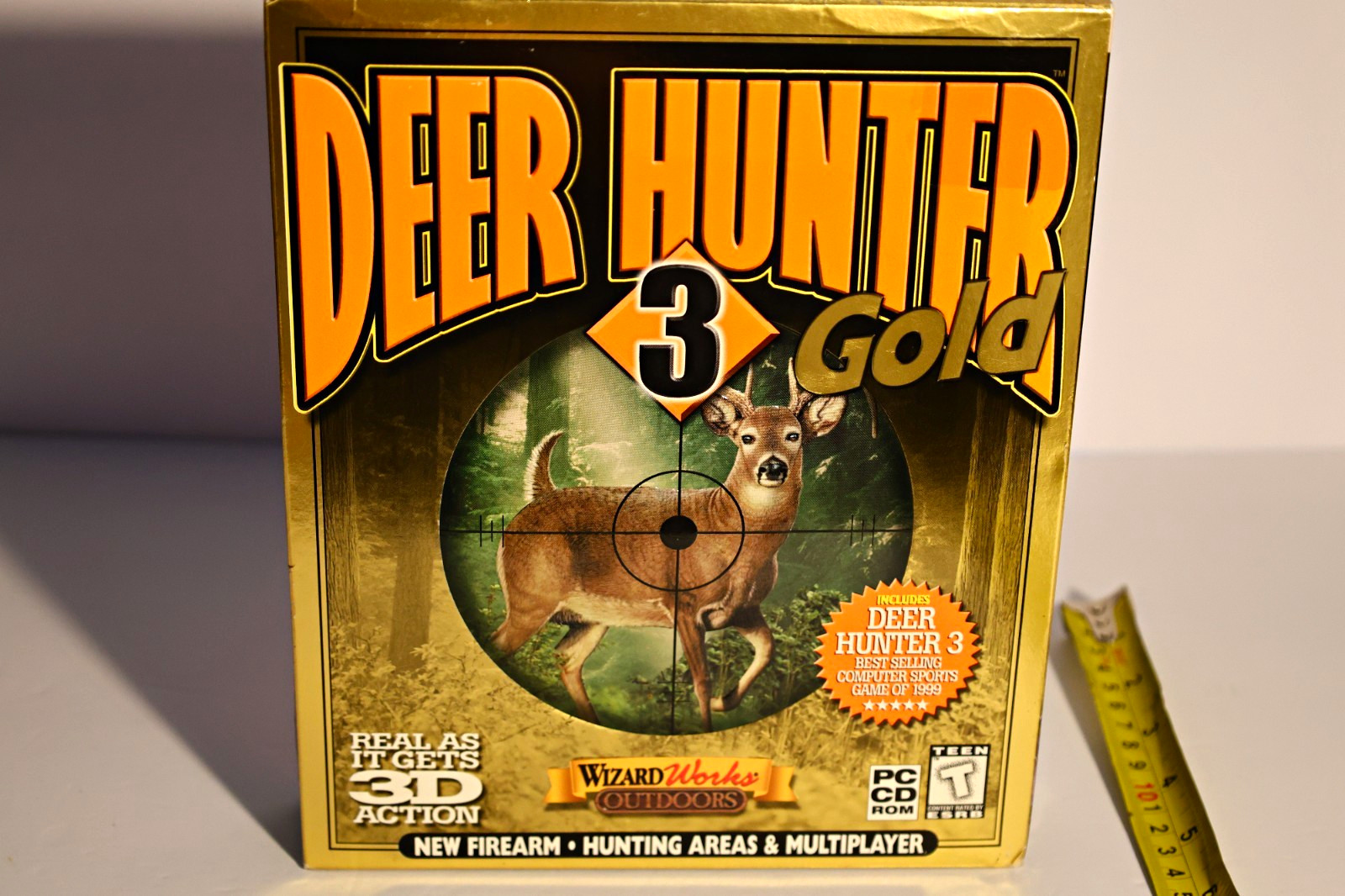 WizardWorks Deer Hunter 3 Gold Collector's Edition PC CD-ROM Hunting Sim Sealed
