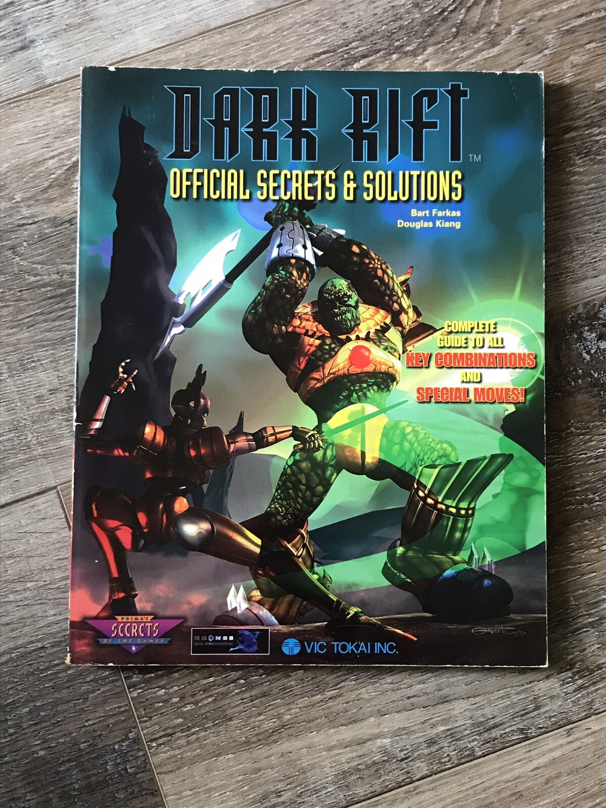Dark Rift Nintendo 64 N64 PC Computer Game Strategy Guide Player's Hint Book 