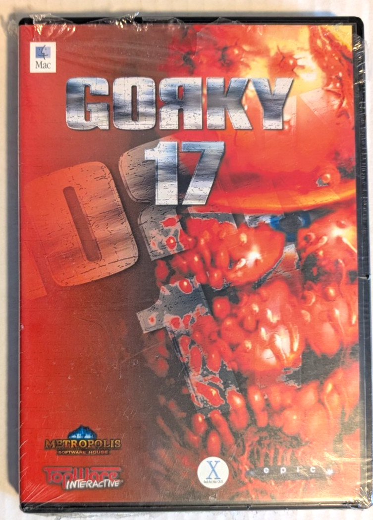 Gorky 17 (Odium) PC Game for Mac OS X, 2002 - Military War - New / Rare