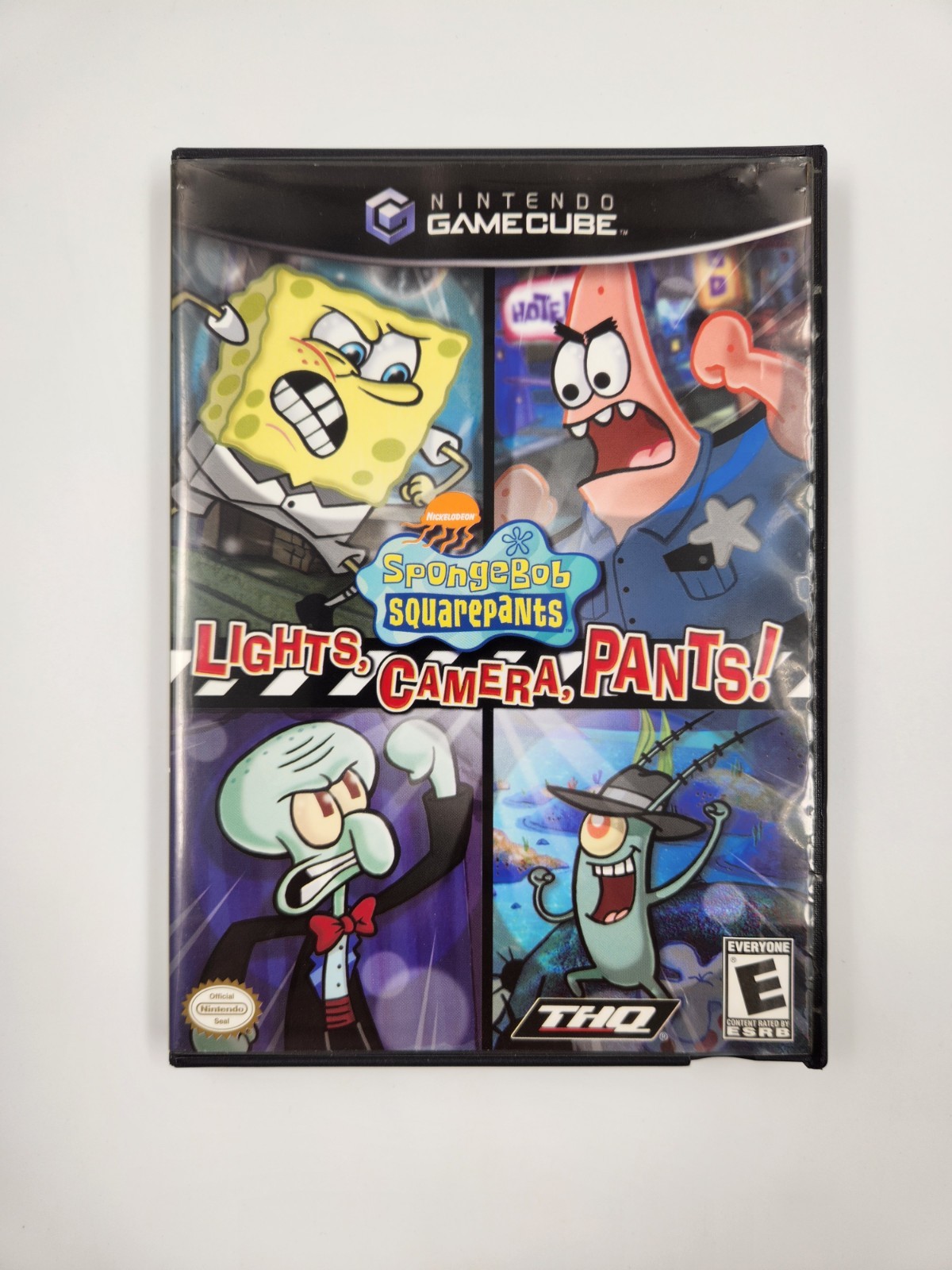 SpongeBob SquarePants Lights, Camera, Pants Nintendo GameCube Complete CIB