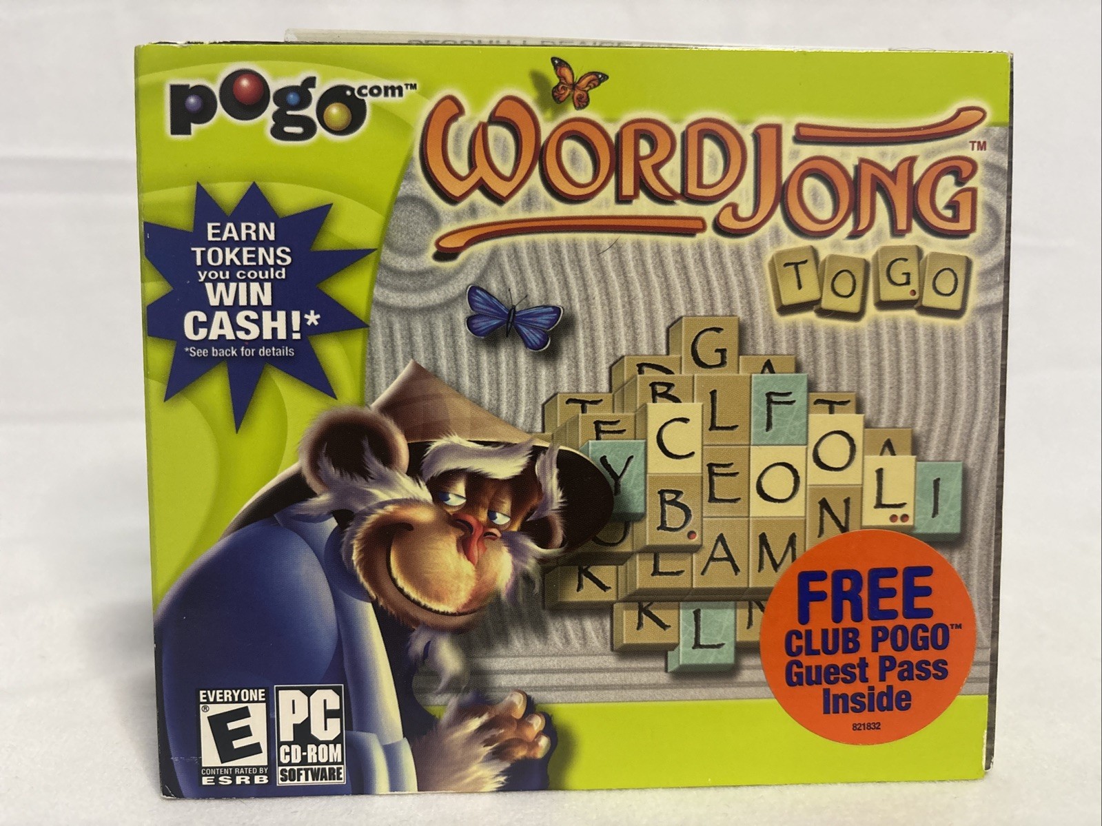 WordJong To Go (PC) Pogo CD-ROM - Windows 98/XP/2000 - SEALED COPY