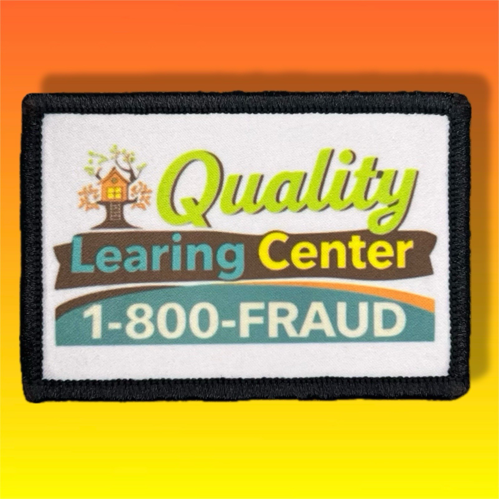 Quality Learing Center Nick Shirley Patch Morale / Military ARMY Tactical 961