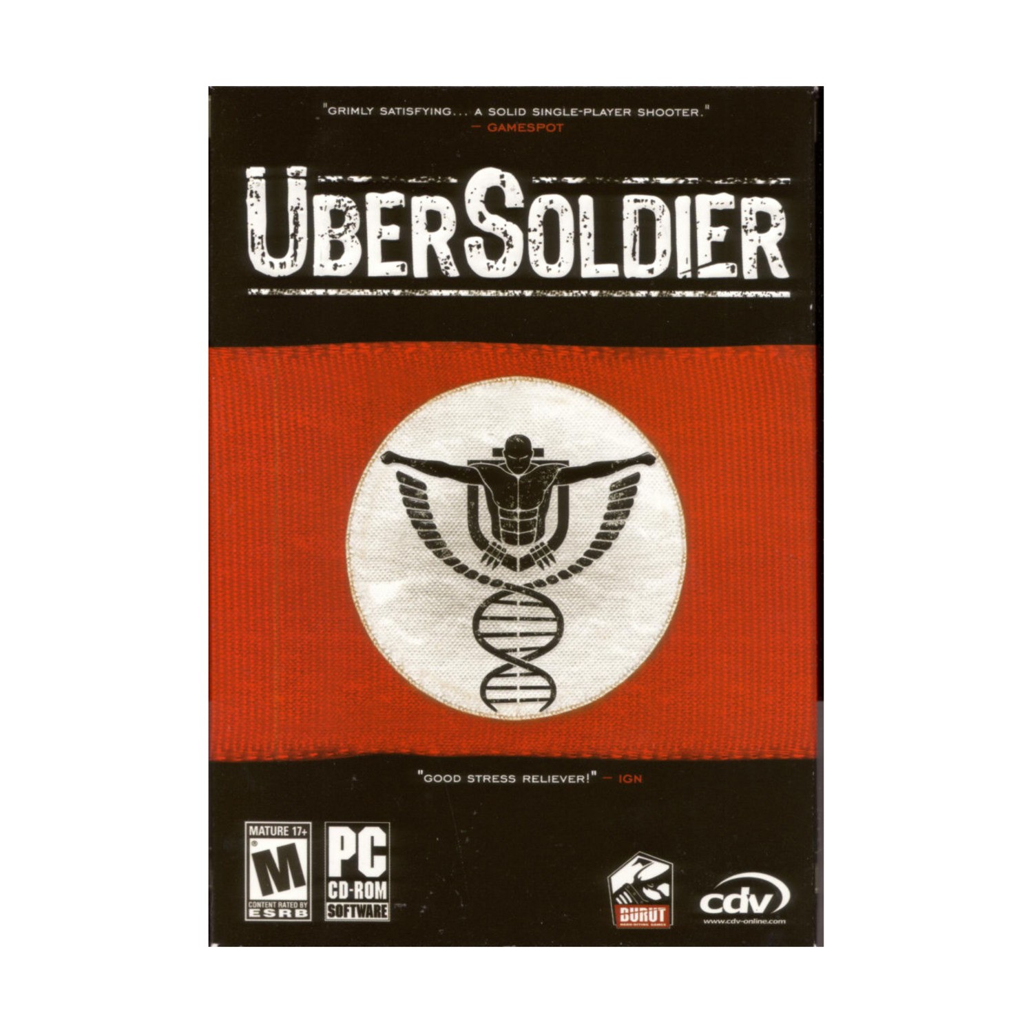 CDV Computer Game UberSoldier VG+/NM