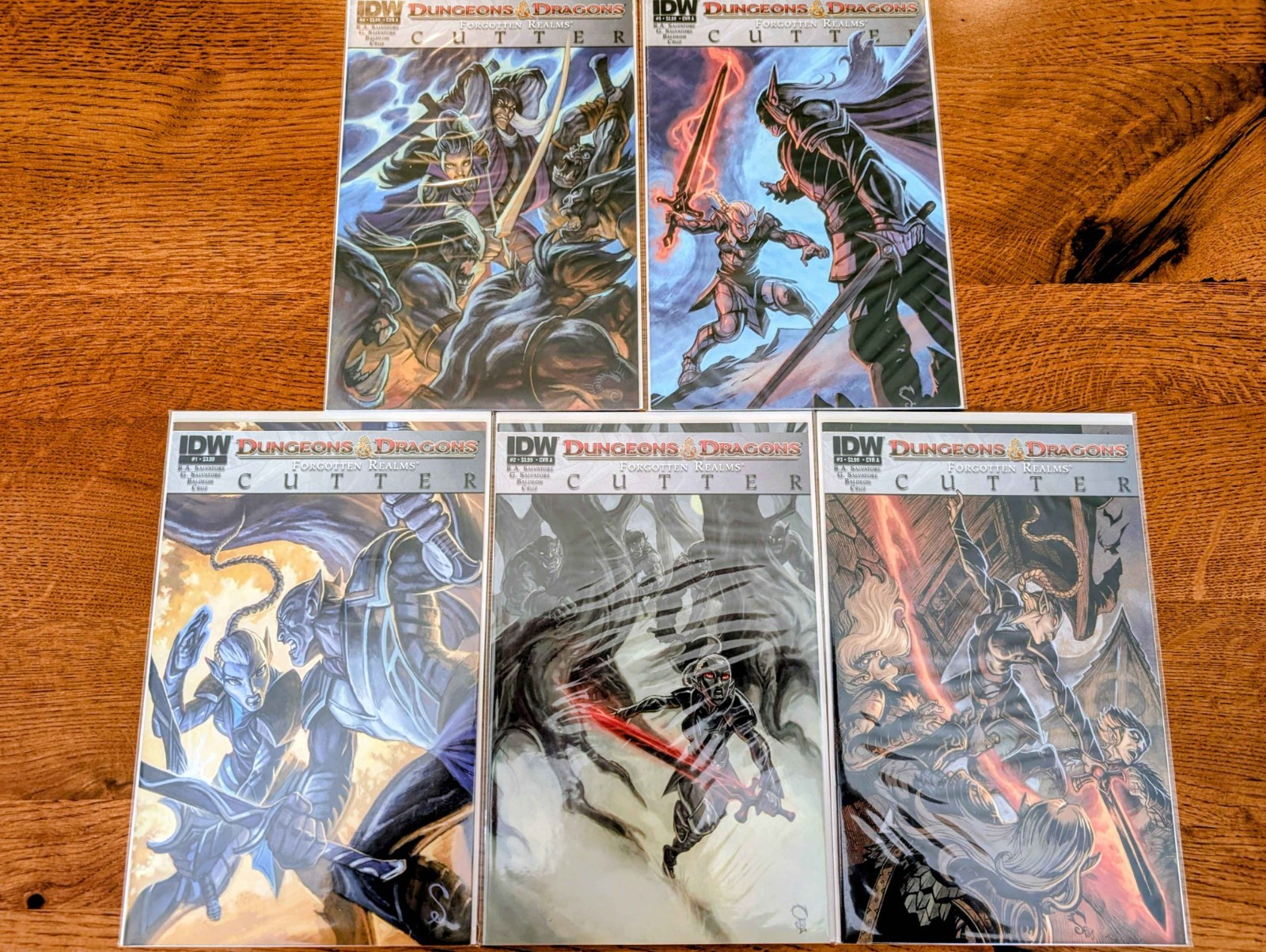 Dungeons & Dragons Forgotten Realms CUTTER #1 2 3 4 5 ~ FULL SET