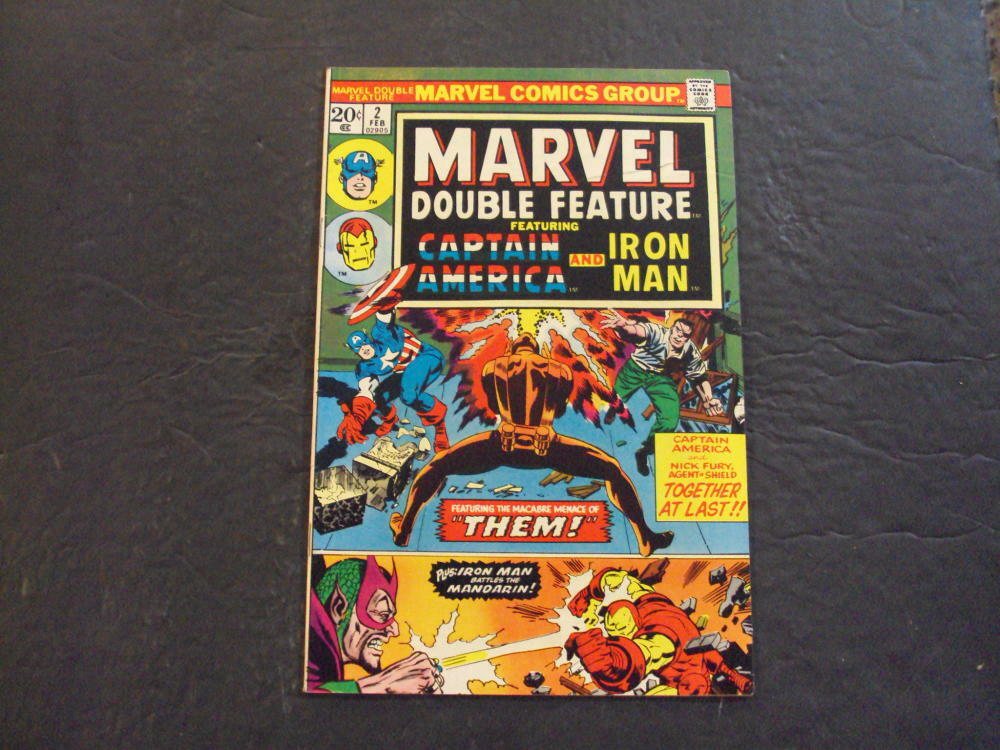 Marvel Double Feature #2 Feb 1974 Bronze Age Marvel  ID:51275
