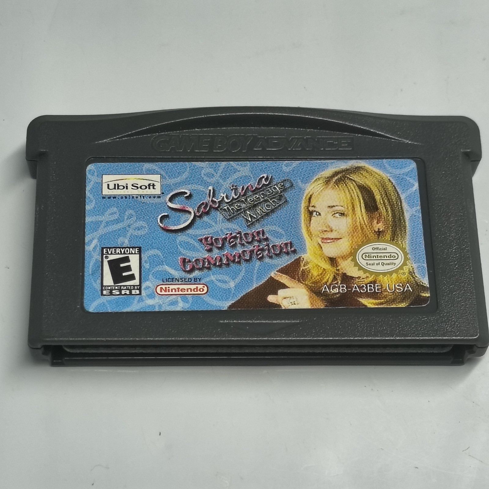 Sabrina The Teenage Witch Nintendo Game Boy Advance GBA Cart Only-Tested