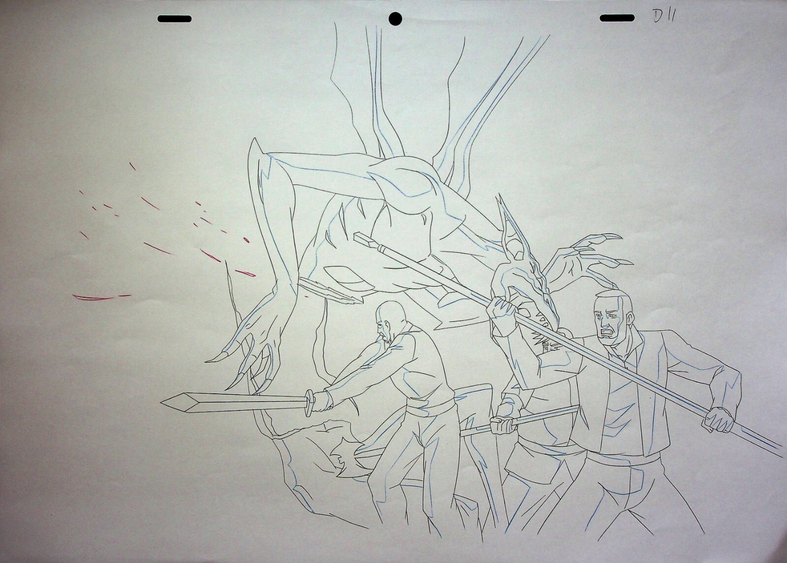 Castlevania TV Series Hand Drawn Production Pencil Frederator Studios 2017 #WW