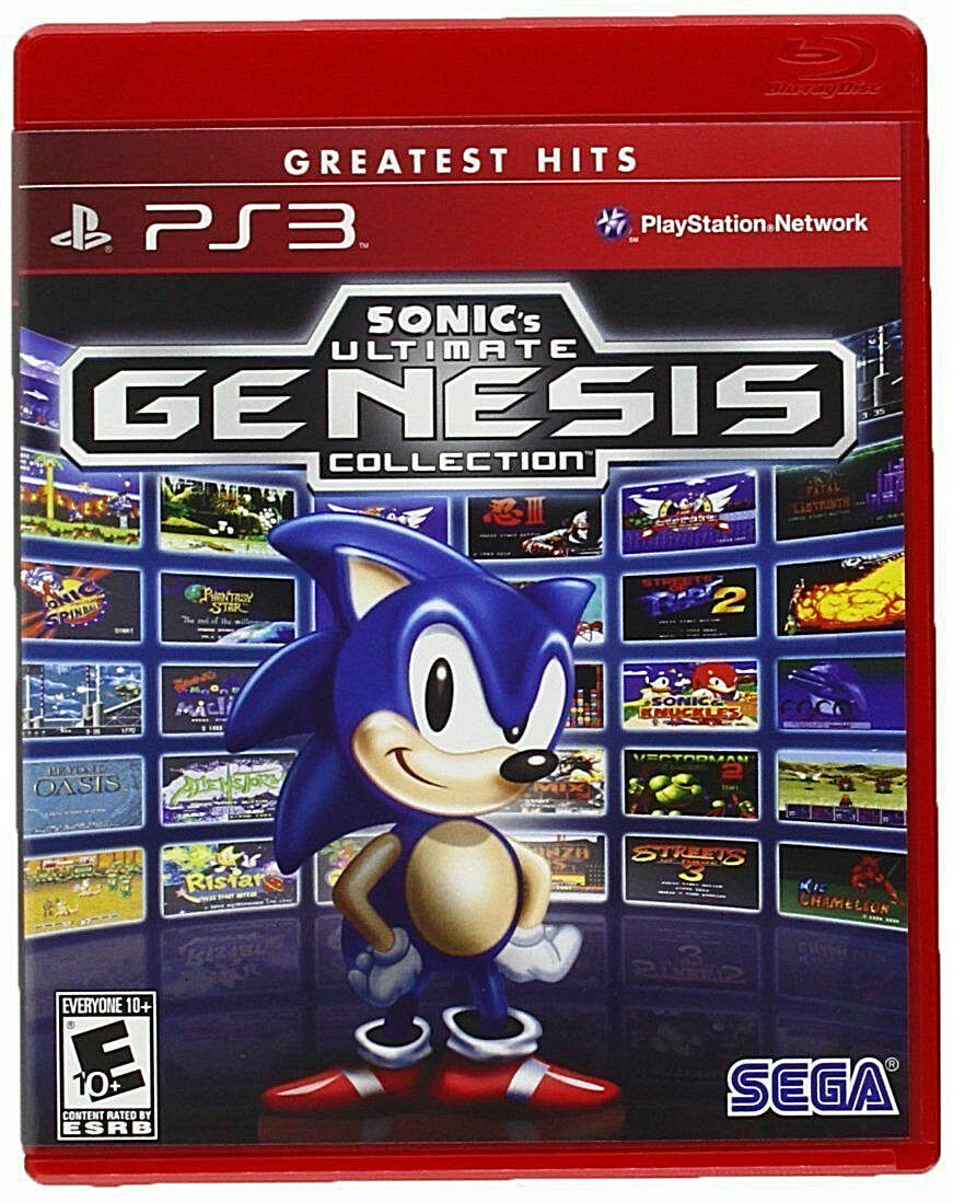Sonic\'s Ultimate Genesis Collection (PS3, PlayStation 3, 2009) Brand New