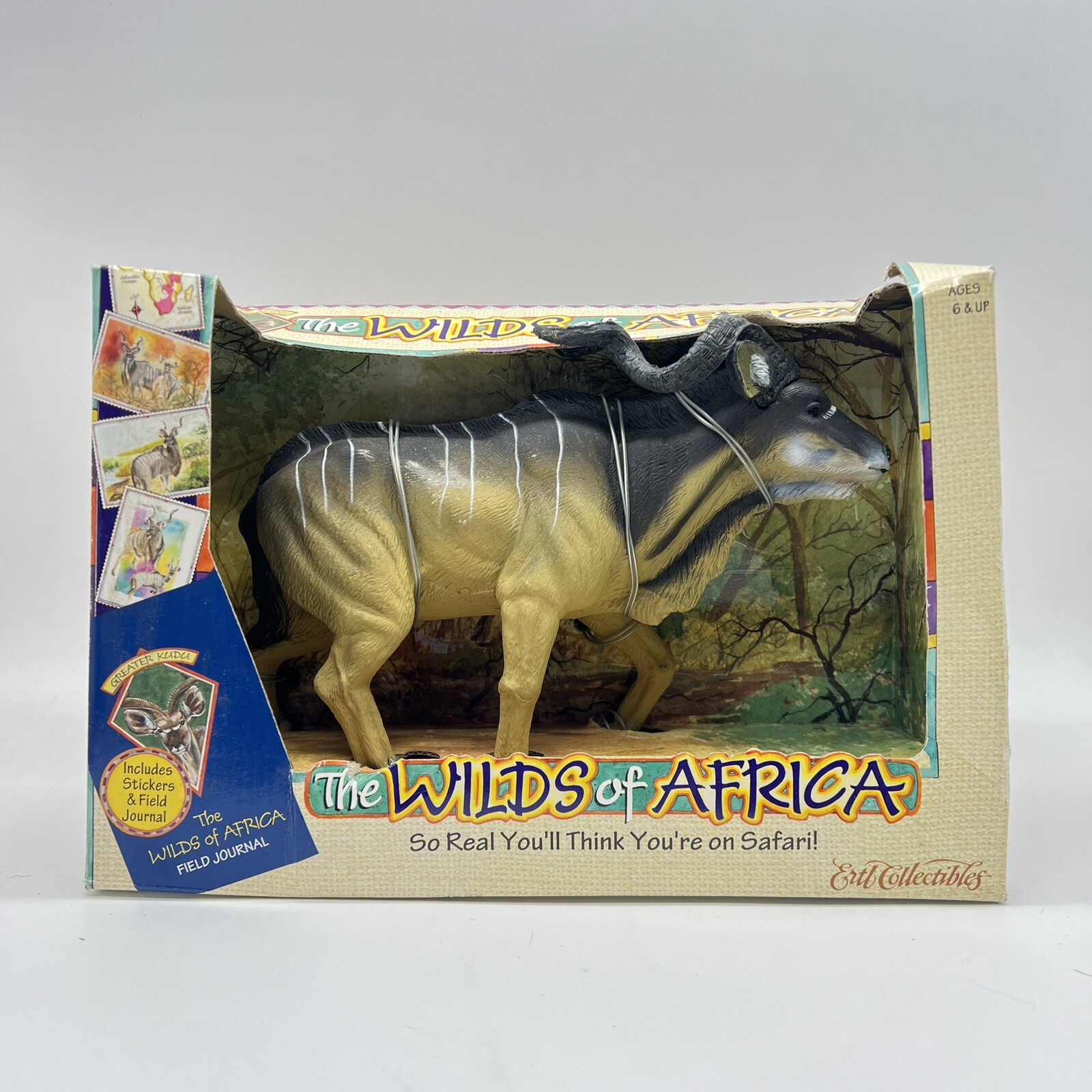 ERTL Collectibles The Wilds of Africa Animal Greater Kudu Figure Toy New 1997