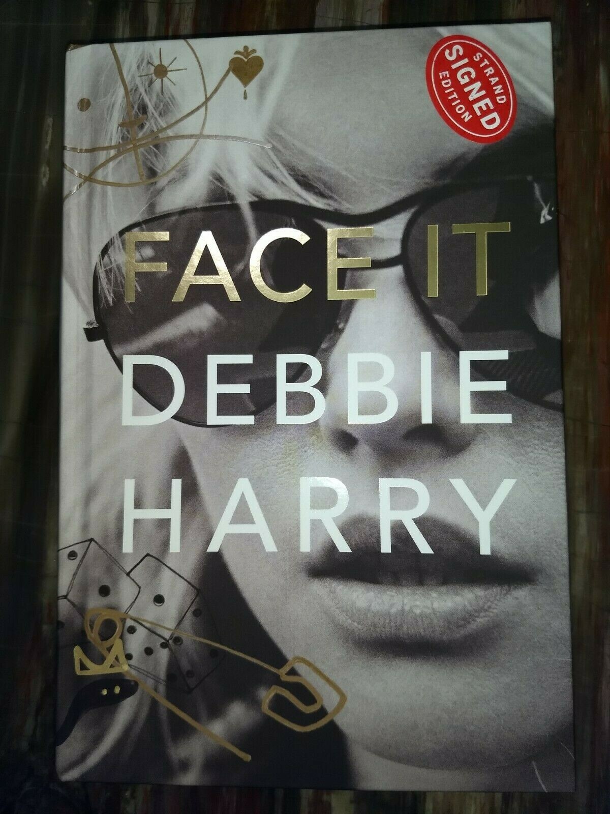 2x SIGNED BLONDIE DEBORAH DEBBIE HARRY FAB FIVE FREDDY FACE IT AUTOGRAPHED + COA