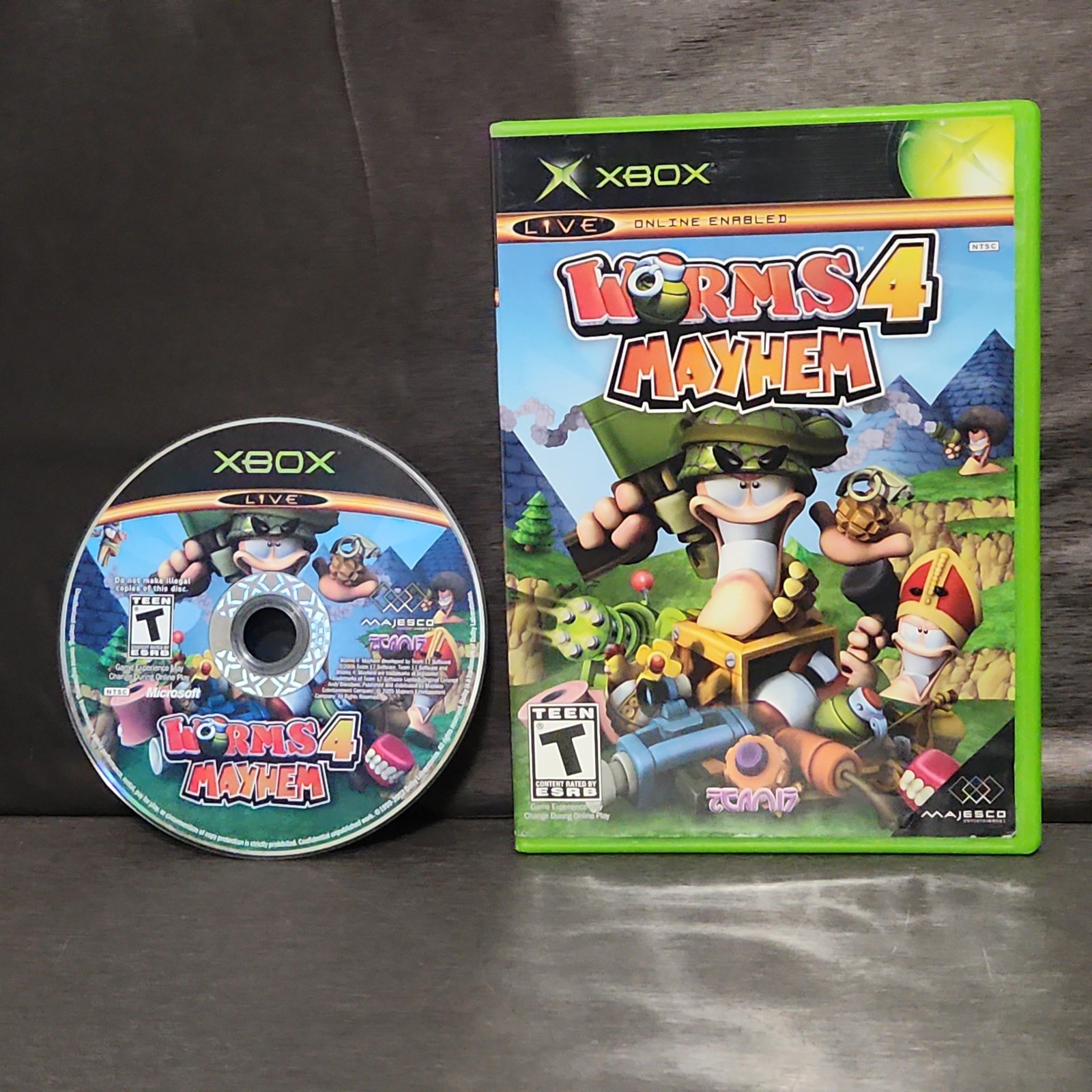 Worms 4 Mayhem Microsoft Xbox Game