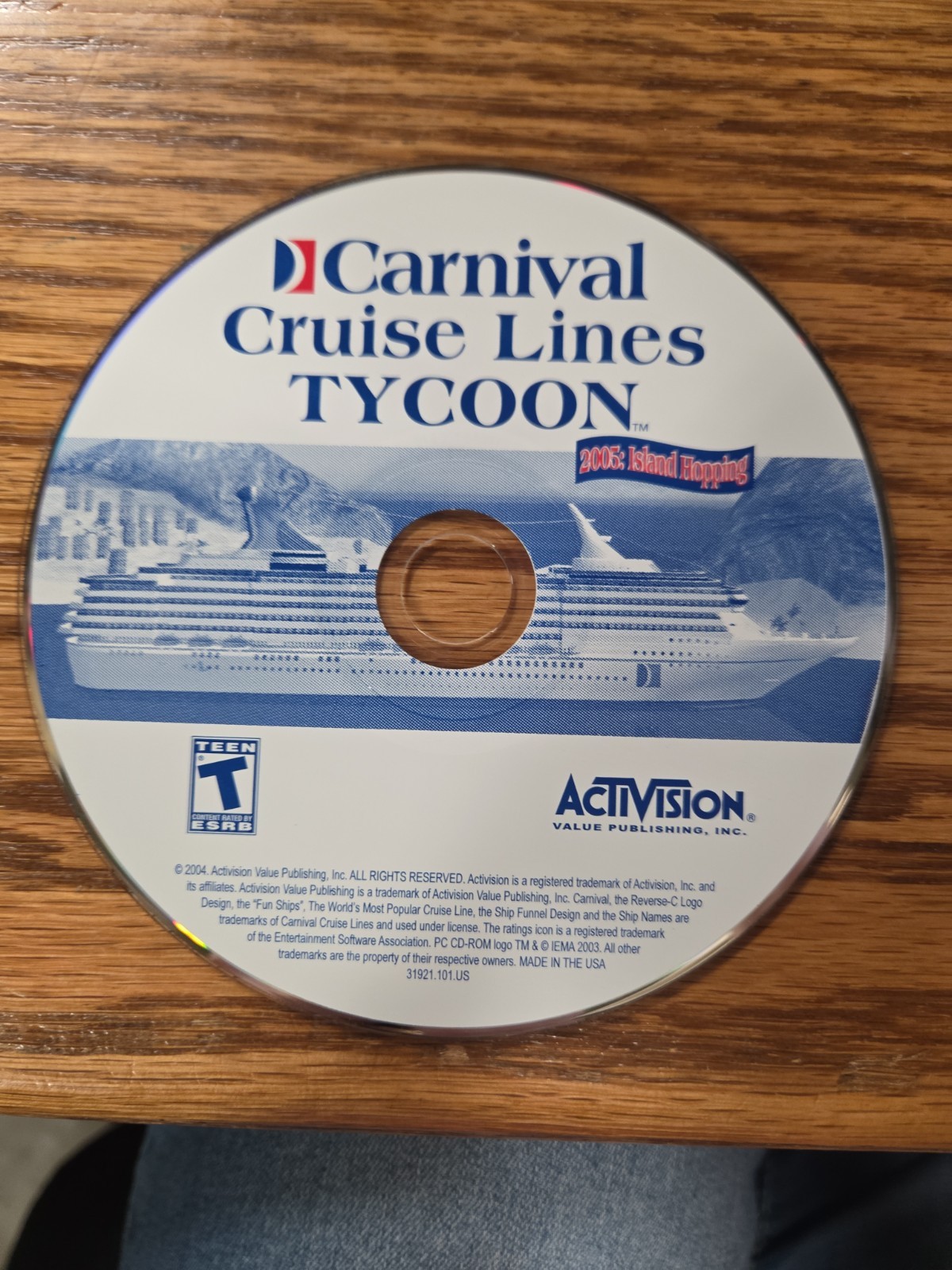 Carnival Cruise Lines Tycoon 2005: Island Hopping PC