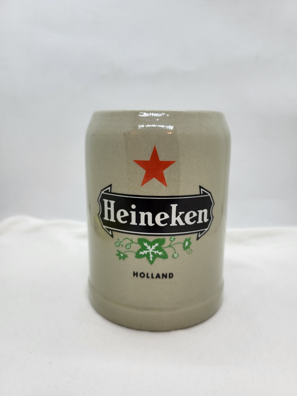 Vintage German Beer Mug/Stein - Heineken - 5” Tall ~ Great Condition