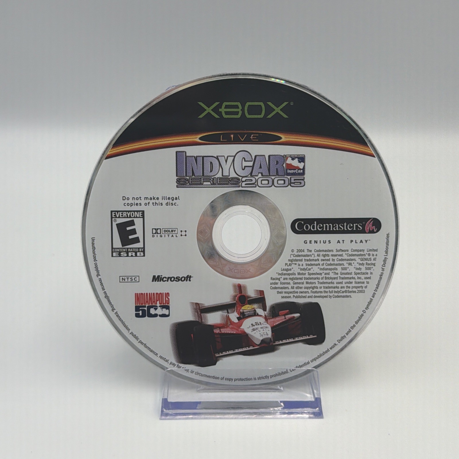 IndyCar Series 2005 (Microsoft Xbox, 2004) Game Disc Only | Refurbished Mint 🔥