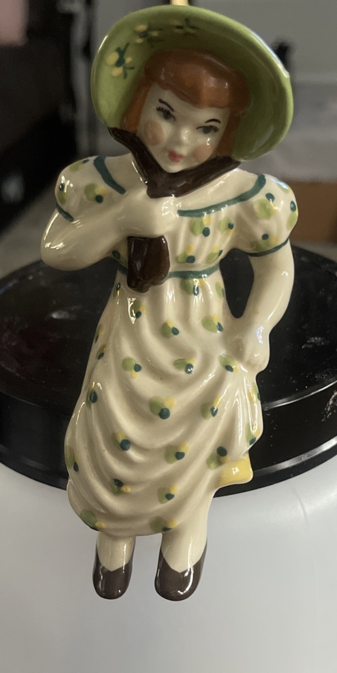 Vintage Little Miss Muffin Figurine No Chips Or Cracks