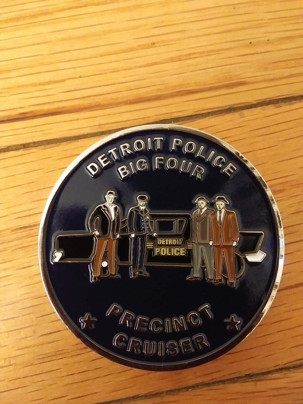 Detroit Police Big Four Precinct Cruiser Felony Arrests Challenge Coin