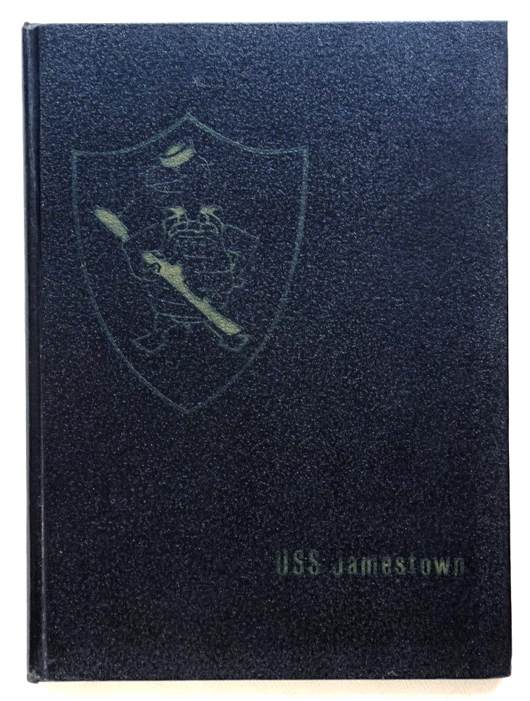 USS JAMESTOWN ATGR-3  1966-1967 WESTPAC-VIETNAM WAR CRUISE BOOK