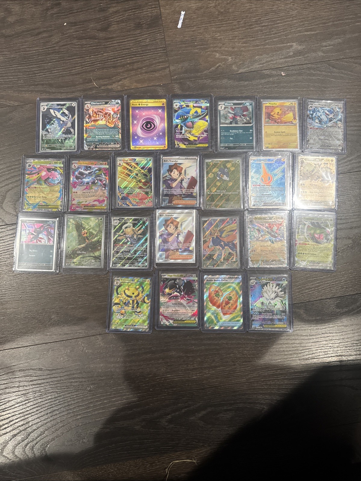 Pokemon TCG 25 Card Lot Charizard ex Pikachu IR Full Art Promo Mega ex