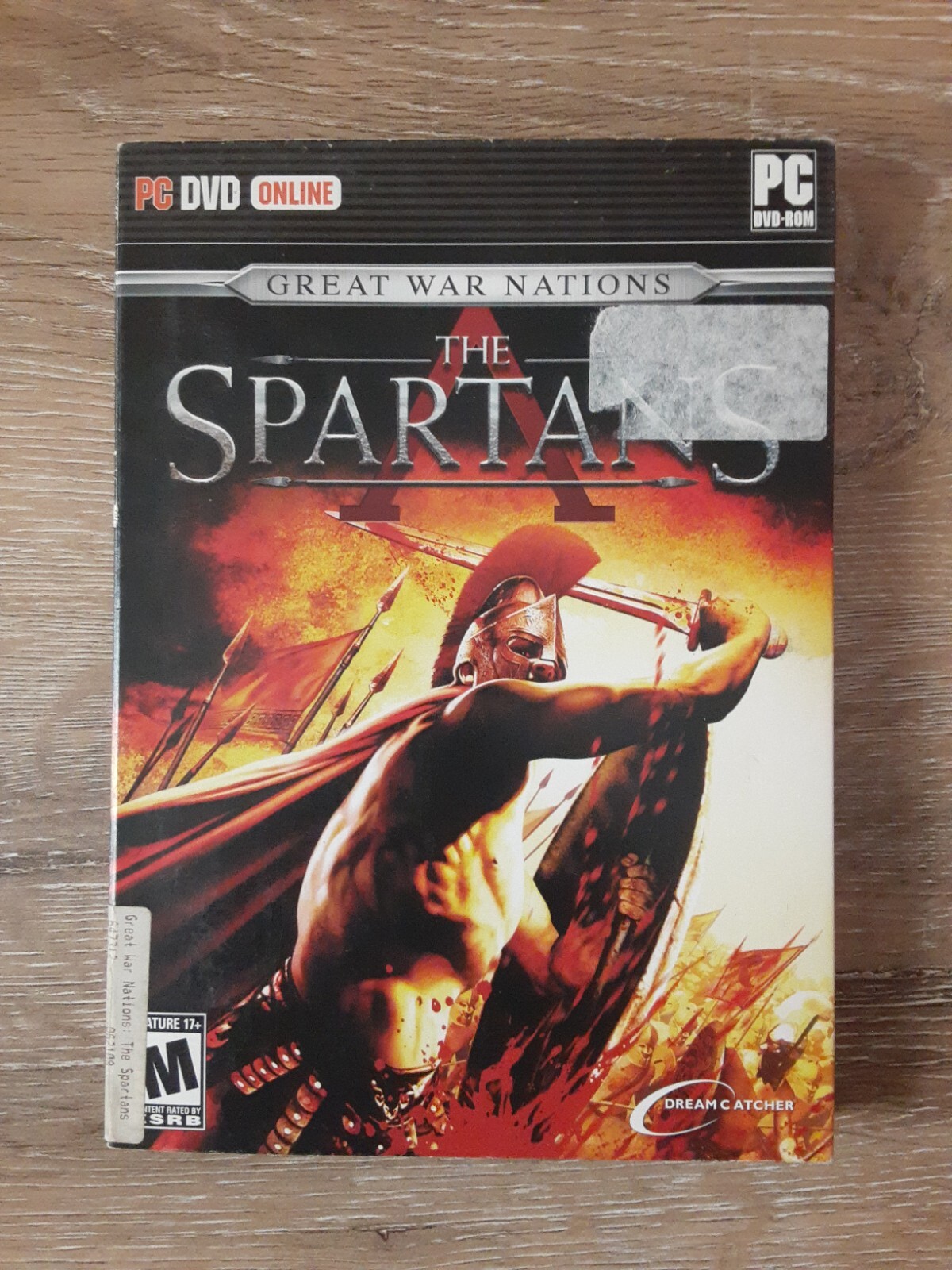 The Spartans Great War Nations PC DVD-ROM 2008 Computer Game 