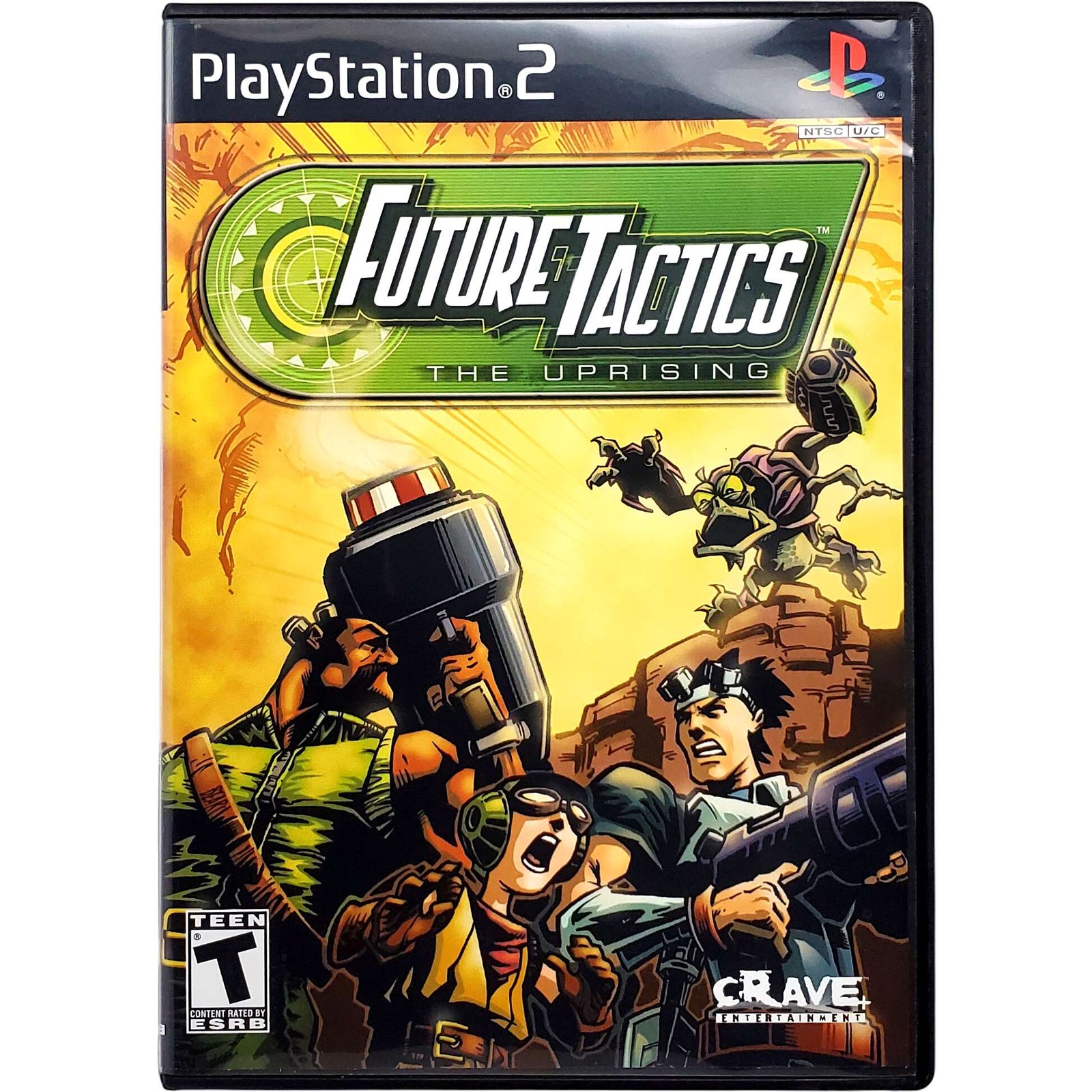 Future Tactics The Uprising - Sony Playstation 2 PS2 Pristine Tested