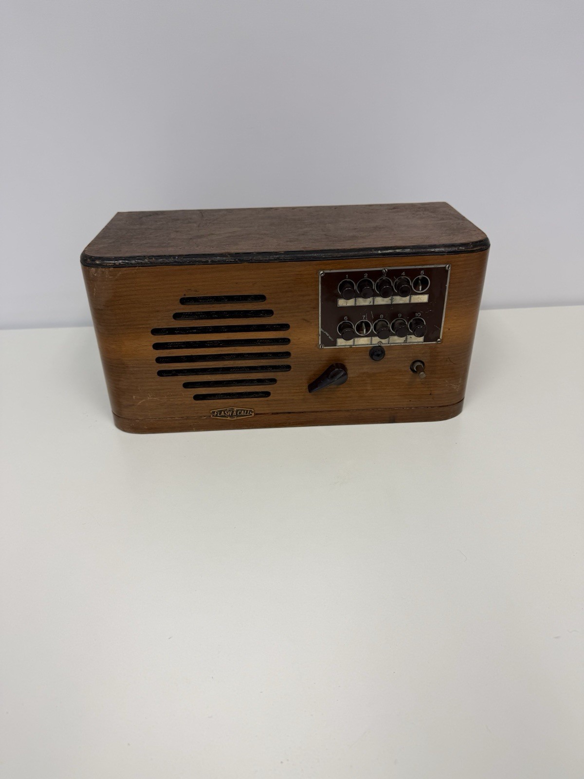 1939 Rare Antique Flash A Call inter-Communication System