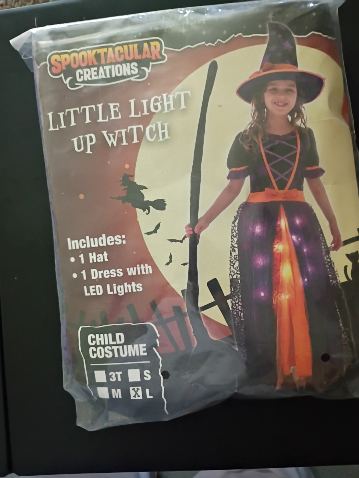 Little Light Up Witch Costume
